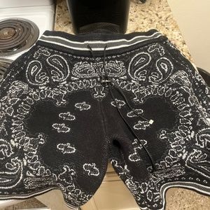 Amiri bandanna shorts